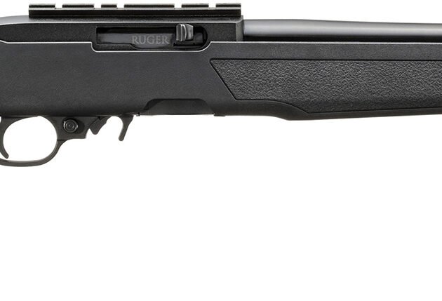 RUG 10/22 22LR 18.5 BLK 10RD RAIL
