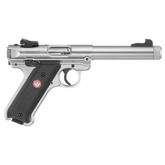 RUG MARK IV TARGET 22LR 5.5 SS AS CHECKERED SYN
