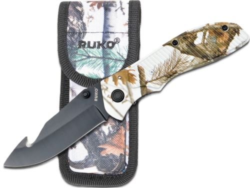 RUKO FOLDER GUT HOOK 3.5" - TUNDRA HANDLE CLAMSHELL