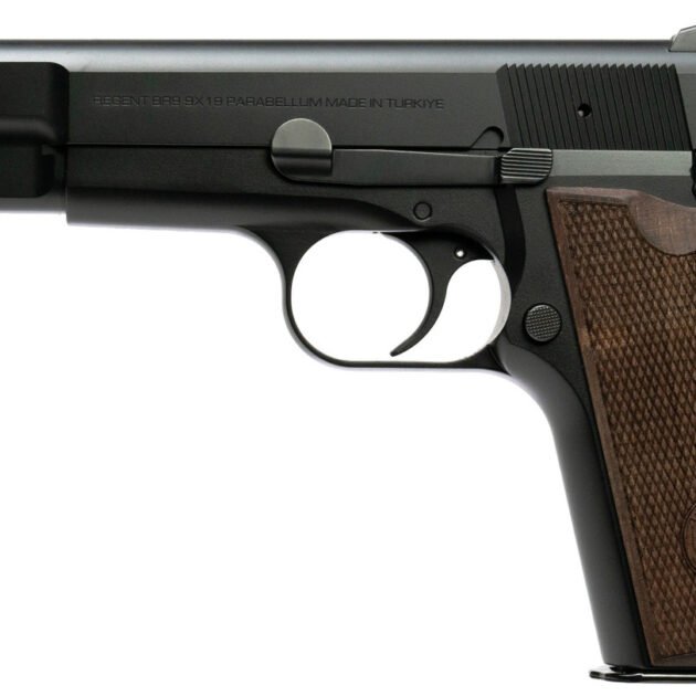 TISAS REGENT BR9 9MM 4.67 BLK WOOD GRIP 15RD