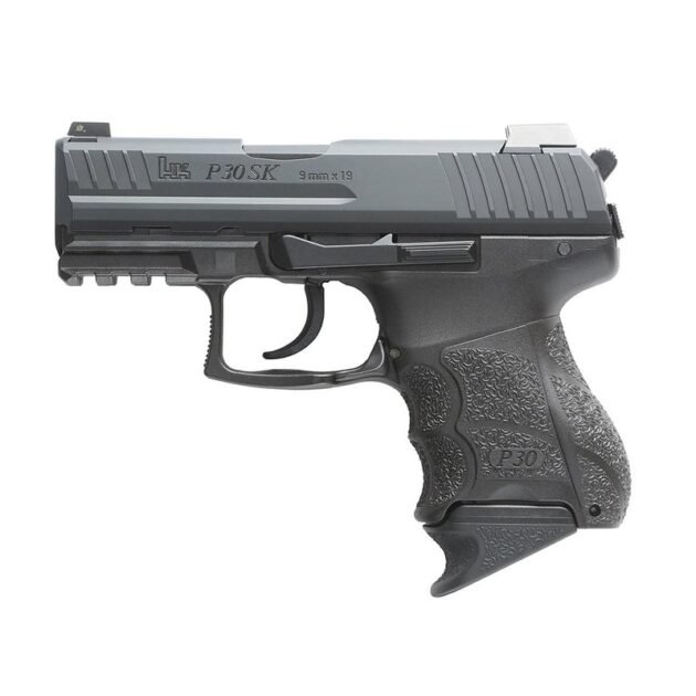 H&K P30SK V3 Handgun 9mm Luger 10rd Magazines(2) 3.27" Barrel Rear Decocking Button