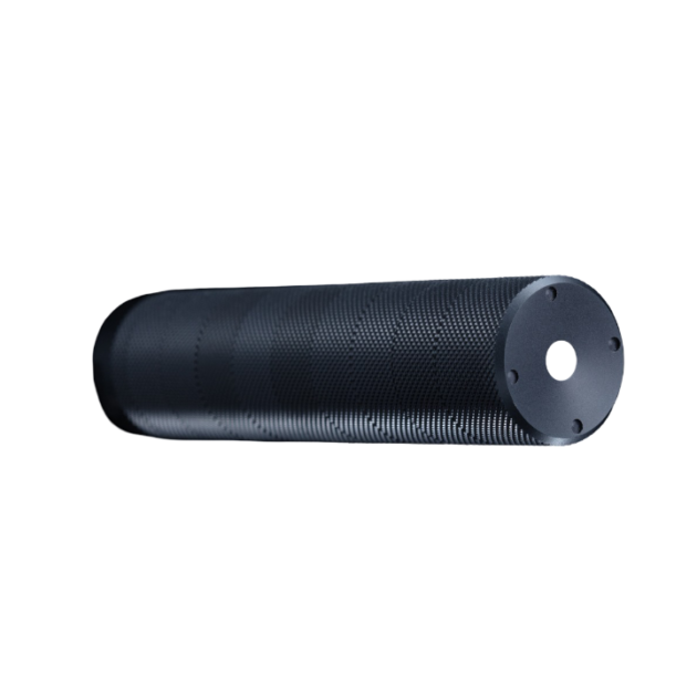 Sonicore Skarv 22 Direct Thread  Suppressor .22 LR 1.13" Diameter 1/2-28 Thread Black