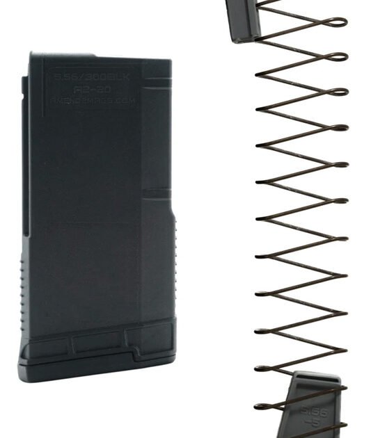 AMEND2 MAG AR-15 5.56 300AAC 15/20 15RD CO MAG