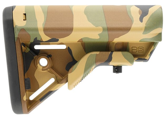 B5 BRAVO STOCK WOODLAND MIL-SPEC