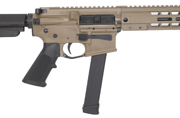 BRIGADE BM-9 9MM 9.5 FDE SBA3 MLOK MINI CAN