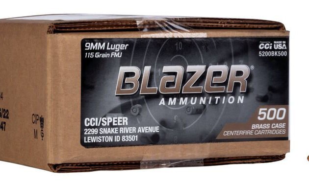 BLAZER BRASS 9MM 115GR FMJ 500/1 (120)