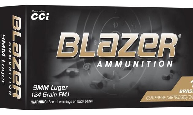 BLAZER BRASS 9MM 124GR FMJ 100/10