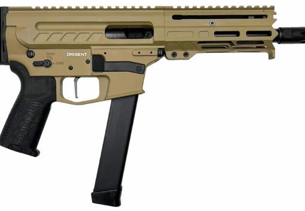 DISSENT MKGS 6.5 COYOTE TAN PISTOL 9MM