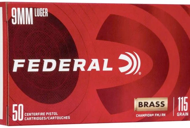 FED CHAMPION 9MM 115GR FMJ 50/20
