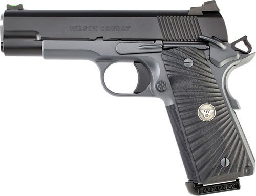 WILSON COM-PR-45A 45ACP 4.25" - 8-SHOT BLACK ARMOR TUFF
