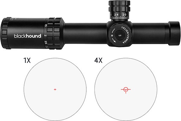 BKH SCP GNESIS 1-4X24 30M FFP