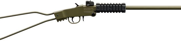 CHIAPPA LITTLE BADGER 22LR - 1/2X28" THREADED OD GREEN CKTE