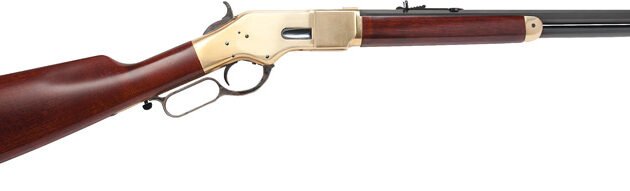 CIMARRON 1866 YELLOWBOY 22LR - 24" OCTAGON BRASS/BLUED WALNUT