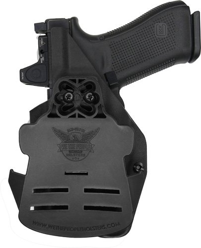 WE THE PEOPLE HOLSTER OWB RH - FOR GLOCK 17 MOS W/OPTIC BLK
