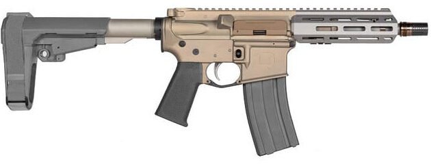 Q SUGAR WEASEL 300BLK 7 GRY W/BRACE
