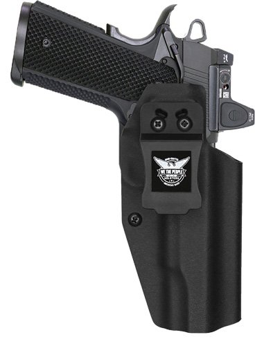 WE THE PEOPLE HOLSTER IWB - RH KYDEX 5" NO RAIL 1911 BLACK