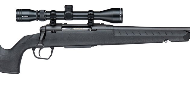 SAV AXIS XP 22-250 BLK 20 3-9X40 4RD