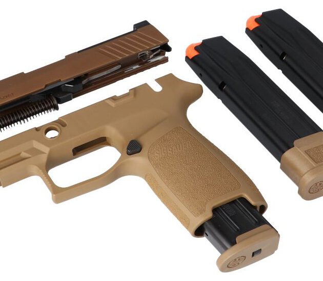 SIG CAL-X KIT P320-M17 9MM FULL COYOTE 17/21RD