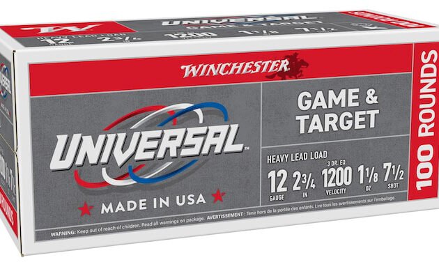 WIN UNIVERSAL 12GA 2.75 #7.5 1-1/8OZ 100/2