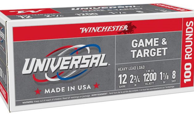 WIN UNIVERSAL 12GA 2.75 #8 1-1/8OZ 100/2