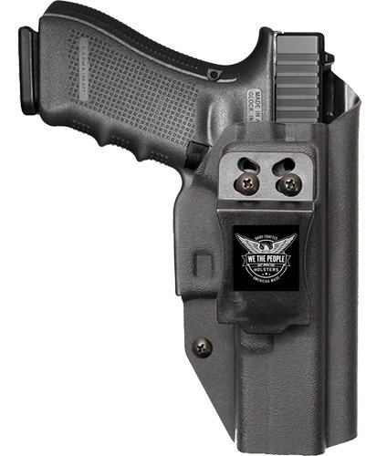 WE THE PEOPLE HOLSTER IWB RH - KYDEX FOR GLOCK 17 BLACK