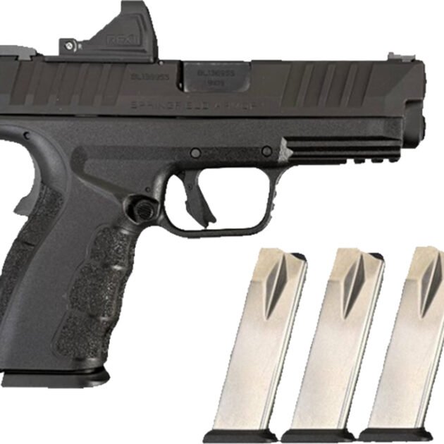 SPR XD MOD.4 9MM 4 BLK OSP 10RD GEAR PAC