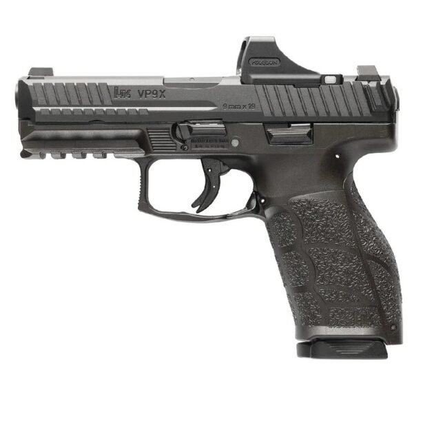 H&K VP9A1 X Optic Equipped (SCS) Handgun 9mm Luger 10rd Magazines(2) 4.09" Barrel Black CA Compliant