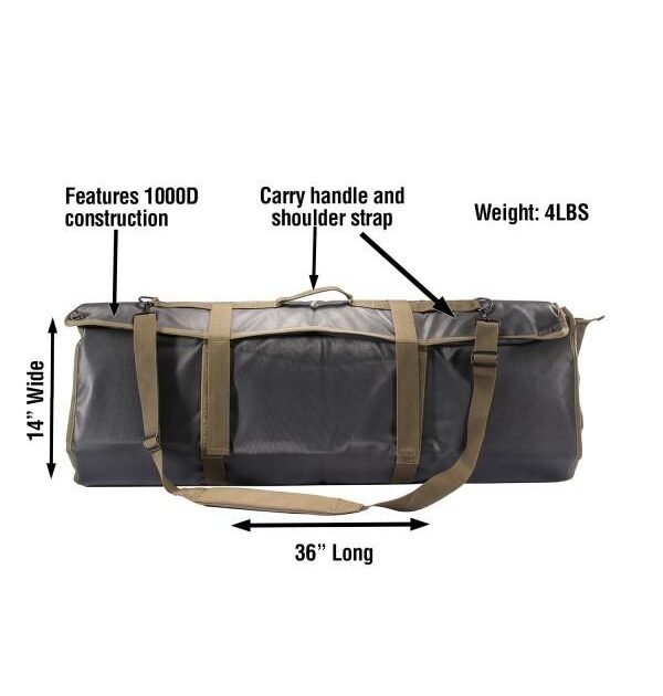 Tac-Mat HD Long Range Shooting Mat - Black