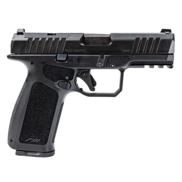 Rost Martin RM1CX Handgun 9mm Luger 17rd (1) & 19rd (1) Magazines 4" Barrel Black OR