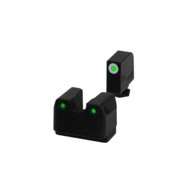 Rival Arms Tritium Night Sights White Outline for Glock MOS Double Stack Models