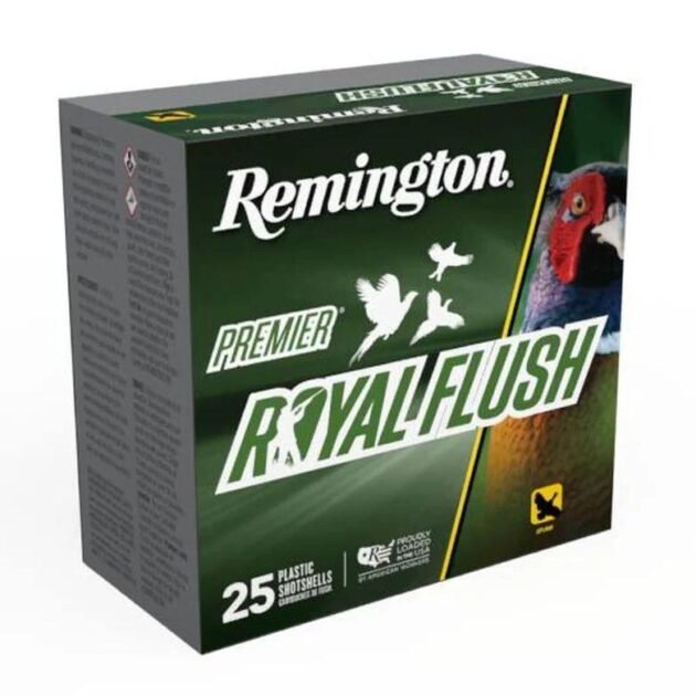Remington Premier Royal Flush Shotshells 20ga 2-3/4" 1oz 1220 fps #8 25/ct