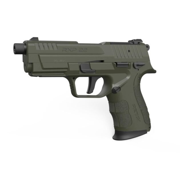 Retay RXP22 22LR 13Rd (1) & 18Rd (1) Magazines OD GREEN Threaded Barrel