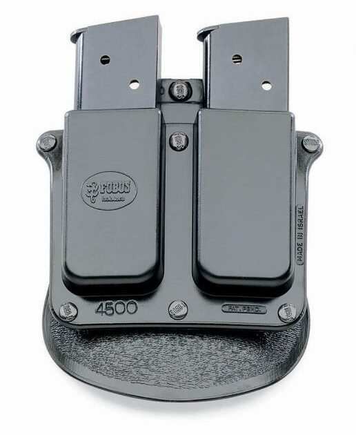Fobus .45 Double Magazine Paddle Pouch Single Stack