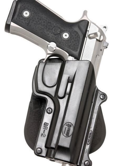 Fobus Standard Paddle Holster for Beretta 92|Beretta 96 Black Right Hand