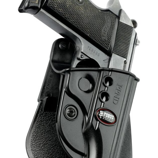 Fobus Standard Paddle Holster for Walther PPK Black Right Hand