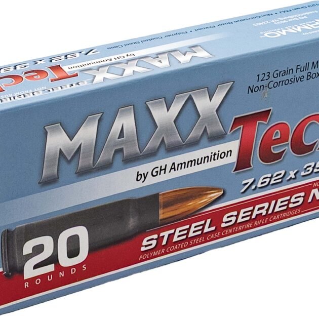 MAX 7.62X39 123GR NFR FMJ 20RD