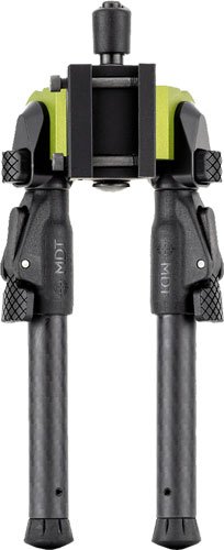 MDT BIPOD GRND POD-PICATINNY - GREEN/BLACK