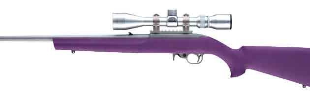 HOGUE STOCK RUGER 10/22 - HEAVY BARREL PURPLE