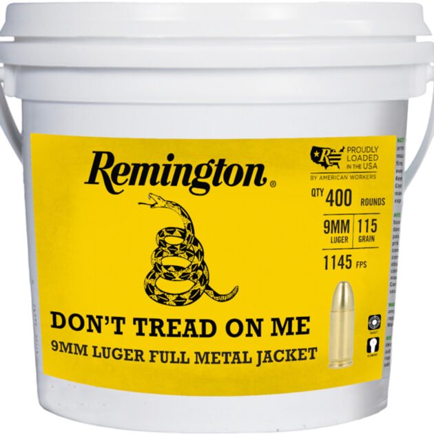 REM 9MM 115GR FMJ DTOM 400RD