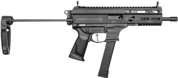 GRAND POWER STRIBOG SP9A3G 9MM - 8" 30RD MAG TAILHOOK BRACE BLK