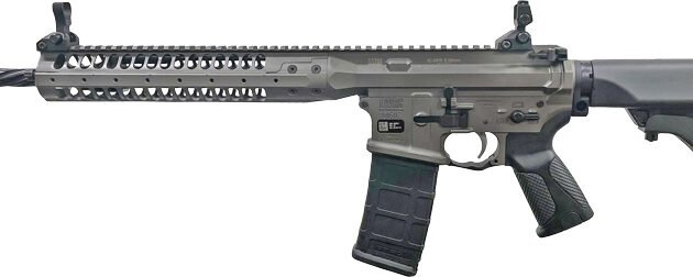 LWRC IC-SPR BILLET 5.56 NATO - 16" 30RD GREY W/ BLACK STOCK