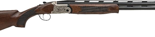 CRICKETT O/U SPORTING 410 22" - 3" DELUXE SILVER ENGRAVED