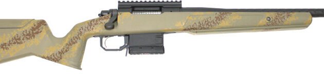 GLFA SUB-1 BOLT ACTION 308 WIN - 18" SS FLUTED SS/LICHEN TAN