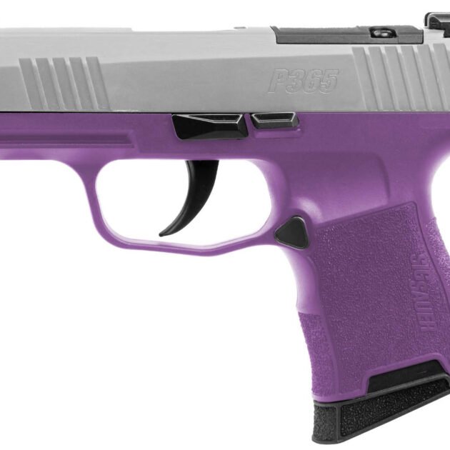 SIG P365 9MM 3.1 PURPLE RAIN SS (2) 10RD OR