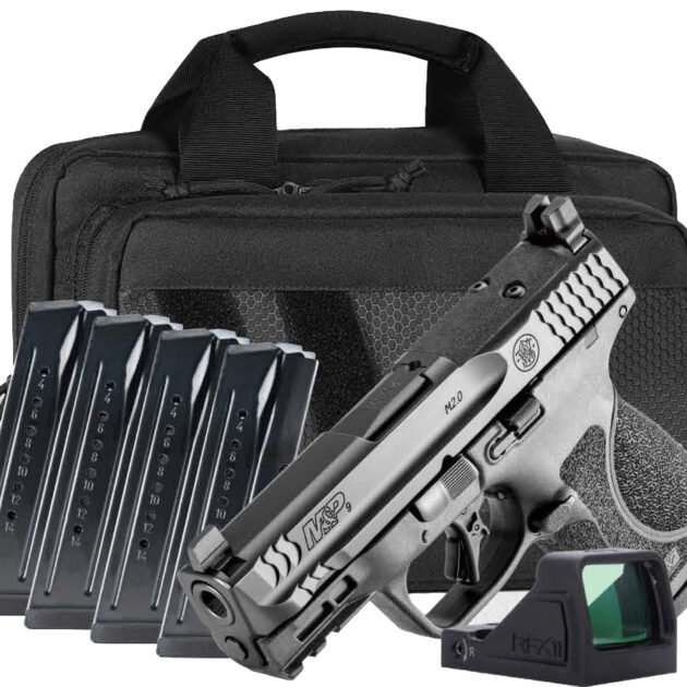 SW M&P9 M2.0 COMP OR 9MM 3.6 SF 15RD BUNDLE