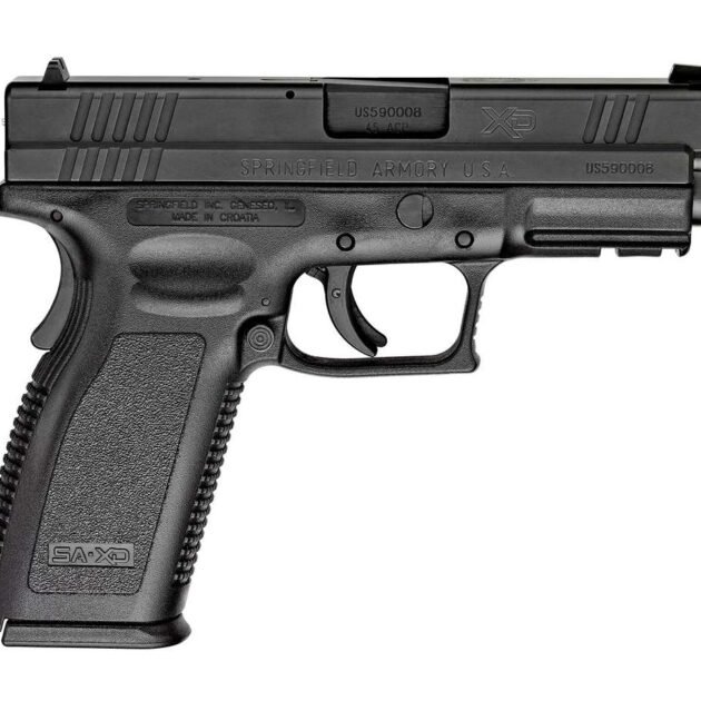 XD .45ACP 4" BLACK W-2 10RN MAGAZINES