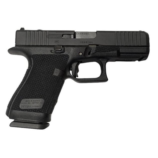 Glock 19 Gen 6 Handgun 9mm Luger 15rd Magazines (3) 4.02"  Ported Barrel Black Cerakote Austria