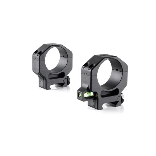 RPM Precision 34mm Medium (1.00'') Scope Rings with Co-Linear Bubble Level