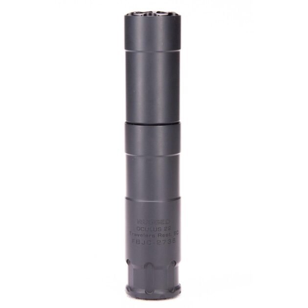 Rugged Oculus22 ADAPT Modular Direct Thread Suppressor .22LR Black